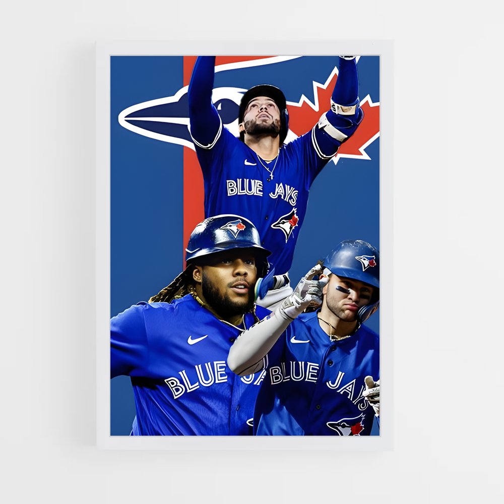 Poster MVP Blue Jays – affiche Baseball (vue 3)